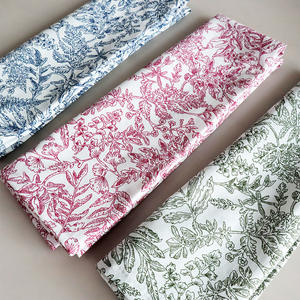 Paños <span class=keywords><strong>de</strong></span> Cocina Cuadrados Estampados con Diseños Florales, 100% Algodón, Lavables a Máquina, Paños <span class=keywords><strong>de</strong></span> Cocina - Product Image 2