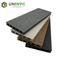 UNI WPC co-extrusion WPC terrasse de jardin terrasse/bois plastique composite wpc terrasse