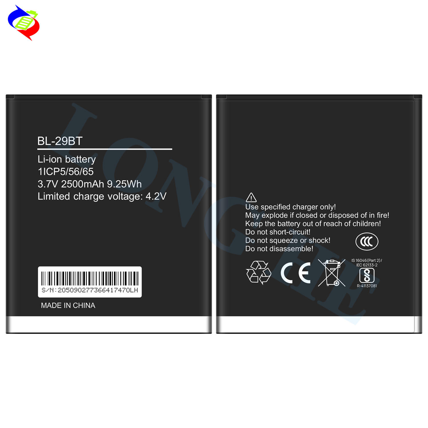 BL-29BT 3000mah Battery for Tecno Spark4 Air Reliable Power