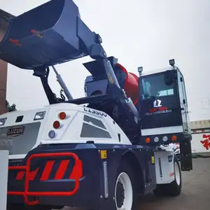 Professionele Fabrikant Van Diesel Betonmixer Vrachtwagen In China 4cbm Maxizm Zelf Laden Voor Verkoop
