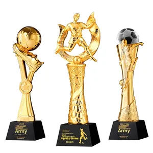 Trofeo y Medalla de Fútbol Personalizados, Producción de Premios Deportivos, Premio al <span class=keywords><strong>Honor</strong></span> por Competencia Deportiva, Trofeo de Resina Creativo - Product Image 5
