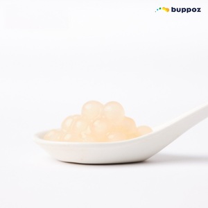 Perles de tapioca blanches, sac de 3 kg, halal, HACCP, végétarien, pour les boutiques de bubble tea et de milk tea, emballage en vrac, saveur personnalisée - Product Image 2
