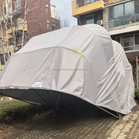 Carpa Plegable Portátil Moderna de Aleación de Aluminio para Garajes Exteriores - Equipo Retráctil para Ferias Comerciales