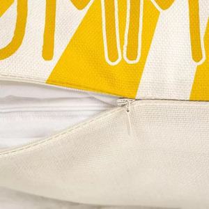 Giá rẻ vuông trang trí ném gối bao gồm lễ hội OEM ném gối trường hợp bông và vải lanh cho phòng khách sofa couch - Product Image 5