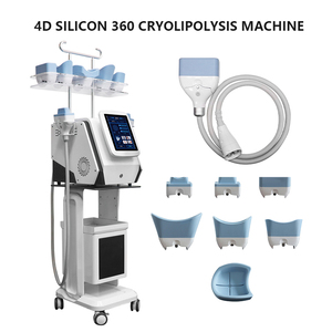 Máquina Portátil de Criolipólisis para Pérdida de Peso Corporal, Máquina de Escultura Corporal Fría para Celulitis con Mango de Silicona - Product Image 4