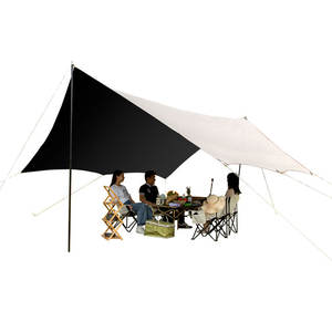 Camping en plein air et plage Portable abri Rectangle toile pare-soleil tente pour activités de plage - Product Image 5