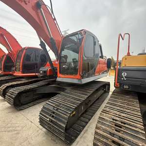 Excavatrice sur chenilles hydraulique DOOSAN DX225LC d'occasion de 22 tonnes de bonne qualité, fabriquée en Corée, avec pompe de boîte de vitesses PLC et roulement pour l'ingénierie minière - Product Image 1