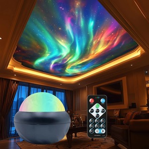 Lámpara Proyector de Cielo Estrellado Aurora Boreal 2025, Luz LED Ambiental, Luz Nocturna para Decoración de Habitaciones y Fiestas, Regalos para Niños - Product Image 1