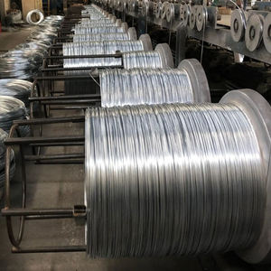 Produzione di fabbrica filo zincato con un diametro di 0.7 e 1.2 <span class=keywords><strong>millimetri</strong></span>, filo di acciaio zincato a molla ad alta resistenza - Product Image 5