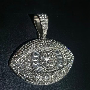 Hip Hop Couronne avec Roi Pendentif Collier Charme De Mode Chaîne Cubaine HipHop Glacé Bling Colliers Offre Spéciale Charme Bijoux Cadeaux - Product Image 6