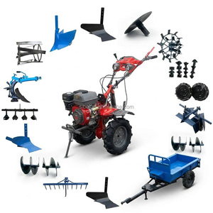 Tiller elettrico a benzina a larghezza ridotta 7.5HP per frutteti e vigneti macchina per coltivatori rotanti - Product Image 3