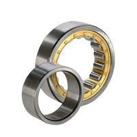 Roulement à rouleaux cylindriques NJ321E en acier chromé, cage en acier, utilisation industrielle, dimensions 105x225x49mm