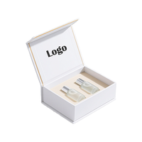 Boîte cadeau en carton rigide personnalisée avec logo pour accessoires de téléphone portable et appareil photo, finition mate, fermeture magnétique, doublure en éponge, recyclable