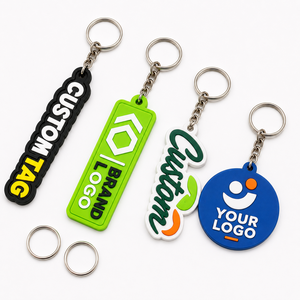 Certified Factory Pvc Rubber Silicone <b>Custom</b> Shape Color <b>Keychain</b> Manufacturers <b>Custom</b> Letter Logo Pvc <b>Keychain</b> - Product Image 4