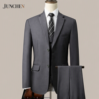 Ensemble de costume décontracté pour homme – Mariage, fiançailles, tenue formelle, affaires, chic décontracté, coupe ajustée, col cranté – Personnalisation OEM