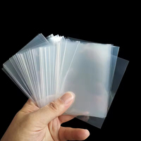 66*91mm 100Pcs Protège-cartes transparents souples pour cartes de collection TCG, cartes de sport et cartes Pokémon – Housse de protection ultra-résistante
