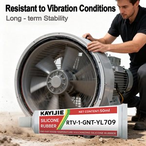 Sellador de Silicona Premium KAYIJIE RTV-1-GNT-YL709, Adhesivo Impermeable de Curado Rápido para Acuarios, Vidrio y Duchas, Protección Contra Moho/Roturas - Product Image 4