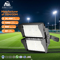Support L/C Payer AORUITAI Outdoor Ip65 Waterproof Led High Mast Flood Light for Sport Stadium Lighting