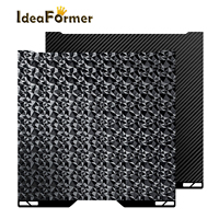 Plaque en acier double face Ideaformer PEO PET pour lit chauffant 346x355MM 450g Chine pour accessoires d'imprimante 3D Bambu Lab H2C 3-7 jours