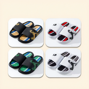 รองเท้าแตะชายหาดแบบสวม PVC สำหรับฤดูร้อน ทนทาน น้ำหนักเบา ยอดนิยม สไตล์ลำลอง - Product Image 2