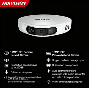 <span class=keywords><strong>Hikvision</strong></span> DS-2CD6982G0-U 16MP 180 °   Caméra réseau PanoVu - Product Image 2