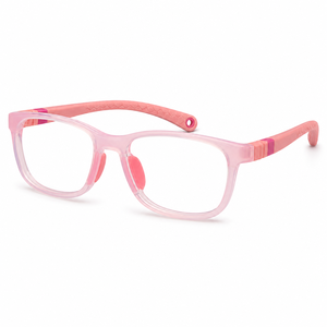 Gafas <span class=keywords><strong>de</strong></span> Lectura Ópticas con <span class=keywords><strong>Lentes</strong></span> Cuadradas Ligeras para Niños, Monturas para Niños con Todas las Formas <span class=keywords><strong>de</strong></span> Rostro - Product Image 3
