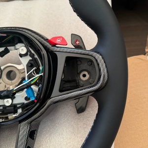 Con M1 M2 volante in pelle a bottone per <span class=keywords><strong>BMW</strong></span> M3 G80 M4 G82 <span class=keywords><strong>X3</strong></span> <span class=keywords><strong>G01</strong></span> X4 G02 X5 G05 X6 G06 G11 12 G20 G30 Z4 G29 - Product Image 5