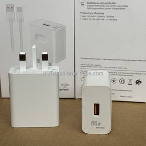 Adaptador de corriente de supercarga Cable DE CARGA DE LA UE Reino Unido enchufe Max 66W 40W <span class=keywords><strong>Cargador</strong></span> súper rápido para Huawei P40 Pro P30 Lit P20 <span class=keywords><strong>Honor</strong></span> <span class=keywords><strong>90</strong></span> - Product Image 2