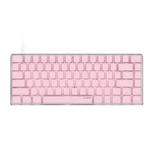 AJAZZ AK33 82 Keys Anti-Ghosting Backlit Mechanical keyboard mini Gaming Keyboard for computer notebook