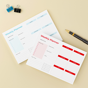 Bloc-notes à feuilles mobiles A4 A5 A6 imprimé sur mesure avec papier offset bloc-notes détachable Logo personnalisé Design <span class=keywords><strong>immobilier</strong></span> - Product Image 3