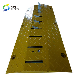 High Quality Cheap Manual One Way Speed Bump Metal Speed Breaker Steel Tyre <strong>Spikes</strong> Deflater Tire Killers <strong>Barrier</strong> - Product Image 5