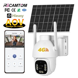 Rscammoto होम फार्म 4g सुरक्षा av सौर कैमरा 24/7 वास्तविक समय रिकॉर्डिंग की गति का पता लगाने वाले अलार्म कैमरा 4 जी सिम कार्ड - Product Image 1