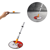 Support de papier abrasif rond pour ponceuse murale avec poignée télescopique pour le polissage des murs et des plafonds, rénovation de la maison, OEM ODM disponible