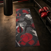 Serviette de sport en coton 100% personnalisable avec impression numérique, serviette vierge pour la boxe et la gym, livraison rapide, faible MOQ accepté, faible MOQ pour les serviettes de gym