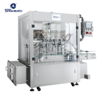 Machine de remplissage automatique haute vitesse SinaEkato à 6 têtes, complète avec moteur et composants de pompe pour cosmétiques et parfums