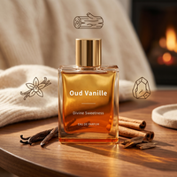 Parfum Oud Vanille OEM ODM, ingrédients naturels, arôme de douceur divine, parfum de luxe longue durée pour commande en gros