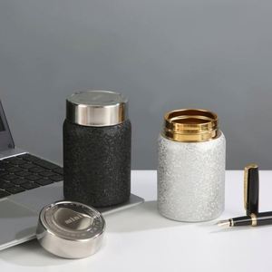 New Mini Pure Insulation Double-Layer Titanium Food Jar Custom Logo Travel <b>Thermos</b> Cup Holiday Gift <b>Tea</b> Flask - Product Image 6