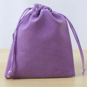 Bolsas de Joyería con Cordón de Microfibra de Gamuza de Alta Calidad de 12*15cm, Ecológicas, con Impresión Personalizada, para Regalo de Perfume - Product Image 5