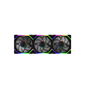ARGB Ventilateur d'unité centrale <span class=keywords><strong>silencieux</strong></span> RGB de 120mm avec refroidisseur de boîtier PWM à 3 et 4 broches pour les ventilateurs d'ordinateur de jeu et le refroidissement. - Product Image 5