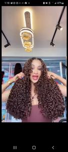 阿里巴巴批发女性美发产品双纬小精灵卷曲巴西人发束小精灵卷发价格便宜 - Product Image 2