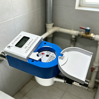 Compteur d'eau prépayé à carte IC, système de facturation automatique, compteur d'eau intelligent prépayé à carte IC pour immeubles d'appartements