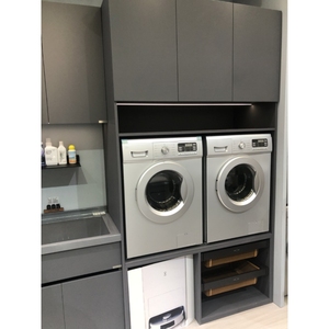<span class=keywords><strong>Mueble</strong></span> de Lavadero con Lavabo Grande de Diseño Moderno y Espacio <span class=keywords><strong>para</strong></span> <span class=keywords><strong>Lavadora</strong></span> - Product Image 5