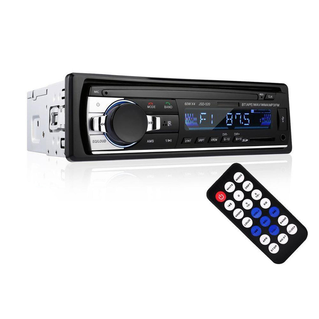 BT Autoradio Car Stereo Radio FM Aux Input Receiver SD USB 12V In-dash 1 Din Car MP3 Multimedia Player for Pioneer