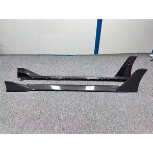 Style AD pour Toyota Supra GR MK5 A90 A91, mise à niveau en fibre de carbone, garde-boue avec jupe latérale en fibre de carbone, pare-chocs de voiture - Product Image 4