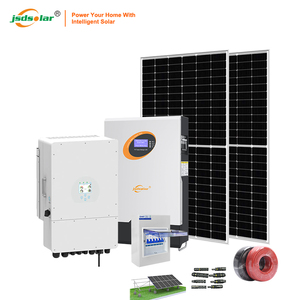 Jsdsolar มีสินค้าในสต็อก ระบบพลังงานแสงอาทิตย์แบบไฮบริดสามเฟส Deye ขนาด 5kw 8kw 10kw 12kw สำหรับใช้งานนอกระบบ (Off Grid) - Product Image 1