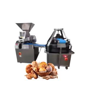 Máquina porcionadora de masa para pan árabe, máquina para hacer Brezel, redondeadora de Kornspitz, máquina para hacer masa de Pao De Leite para panadería - Product Image 4