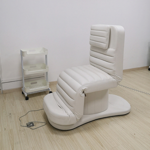 Cama de Belleza Eléctrica Moderna de 3 Motores, Mesa de Masaje Ajustable para Terapia, Uso en Salón - Product Image 1