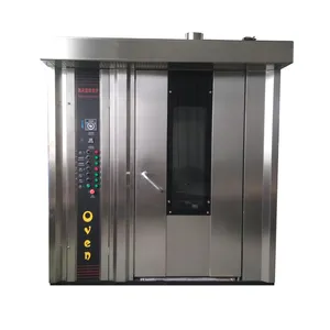 Smart control Stainless Steel 16 32 64 tray Bread Baking Electric Oven Bakery Oven/Commercial Toast Electric Rotary Oven