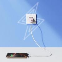 Nouveau chargeur mural USB C PD45W, adaptateur de charge rapide PD QC 3.0 pour ordinateur portable, tablette, téléphone, prise EU ou Samsung Galaxy iPhone