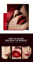 Rouge à lèvres mat nude personnalisé végan de marque propre marque de voyage longue durée marque privée avec ingrédients minéraux